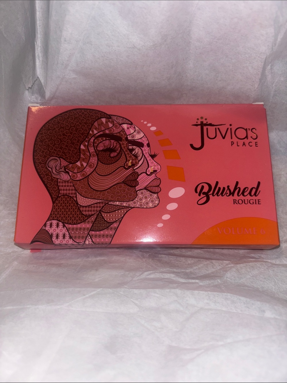 Juvia's Place Blushed Rougie Palette - Coral Pink & Orange Accents